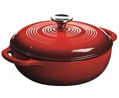 Lodge Dutch Oven emailliert 3 Qt rot