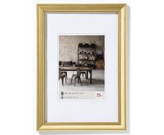 walther design JA318G Bilderrahmen Lounge, 13 x 18 cm, gold