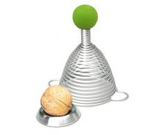 Take2 Edelstahl Nussknacker NAOMI mit grüner Gummikugel