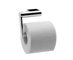 Emco System 2 Toilettenpapierhalter, chrom, Klopapierhalter, ohne Deckel, Rollenhalter, Wandmontage - 350000107
