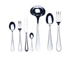 Mepra SPA 1026C22051 Besteckgarnitur, Design Coccodrillo, 51-teilig