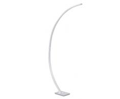 Briloner Leuchten 1394-019 LED Stehleuchte, Metall, 18 W, Aluminium