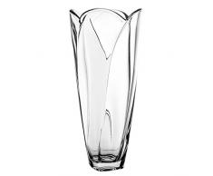 Crystaljulia Vase, Glas, 35, 5cm, 16 x 16 x 35,5 cm