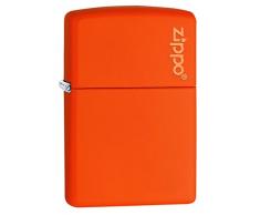 Zippo 2002676 Feuerzeug 231 Matte Logo, orange