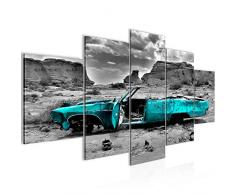 Bilder Auto Grand Canyon Wandbild Vlies - Leinwand Bild XXL Format Wandbilder Wohnung Deko Kunstdrucke - MADE IN GERMANY - Fertig zum Aufhängen 602253b