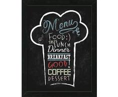 Pro-Art an551b2 Wandbild Scandic-Living Menu 35 x 45 cm