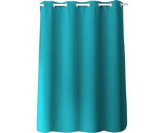 Enjoy Home 2010AN140180 Vorhang, mit 8 Ösen, Polyester, 180 x 140 cm, Polyester, türkis, 180x140 cm