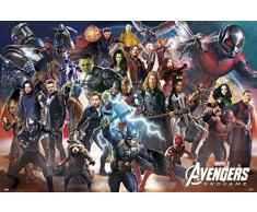 Avengers: Endgame Poster Line Up XXL (140cm x 99cm) + Ü-Poster