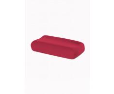 schlafgut 5015F-00002000-601-175 Kissen flexibel Kissenbezug, Woll-Mischgewebe, kirsche, 42 x 26 cm