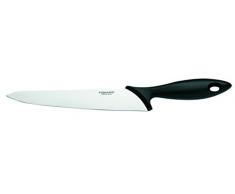Fiskars Küchenmesser, Klingenlänge: 21 cm, Qualitätsstahl/Kunststoff, Essential, Schwarz, 1023776