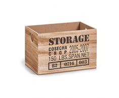 Zeller Aufbewahrungs-Kiste Storage, MDF, Holz, Natur, 28x18.7x17 cm