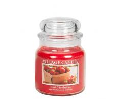 Village Candle Duftkerze 14 x 10 cm (899 g ) Frische Erdbeeren