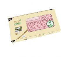 Papstar, 12 Mitteldecken, stoffähnlich, PV-Tissue ROYAL Collection Plus 100 cm x 100 cm bordeaux Damascato, #85790