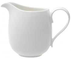 Villeroy & Boch New Cottage Basic Milchkanne, 600 ml, Höhe: 13 cm, Premium Porzellan, Weiß