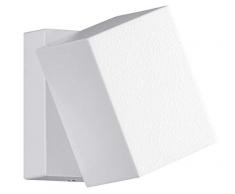 Trio Leuchten LED Außen-Wandleuchte, Aluminiumguss, inklusiv 3 x 1 W, 10 x 7 cm, um 320° schwenkbar, weiß 229160101