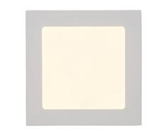 Brilliant Kolja flache Einbauleuchte, Panel, LED integriert, 1 x 12 W, 1080lm, 3000K, Metall Kunststoff, weià G94658/05