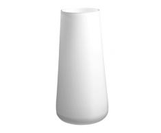 Villeroy & Boch Numa Große Vase Arctic Breeze, 34 cm, Glas, Weiß