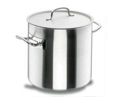 Lacor 50136 Hoher Suppentopf mit Deckel 36 cm
