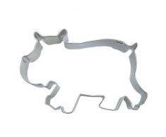 Städter Ausstechform, Edelstahl, Silber, 7,5 x 5 x 2 cm