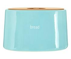 Premier Housewares Fletcher Brottopf, Blau, Bambus, Dolomit, 22x33x19