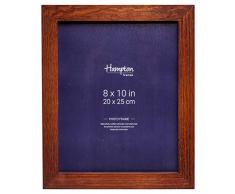Hampton Frames Bilderrahmen, Holz, walnuss, 8x10 (20x25cm)