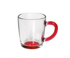 Bialetti geblasene Glastasse, Rot