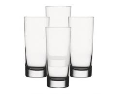 Spiegelau & Nachtmann, 4-teiliges Longdrink-Set, Classic Bar, Kristallglas, 360 ml, 9000172