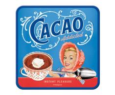 Nostalgic-Art 46152 Cacao Addicted Untersetzer, Stahl
