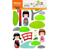 Wandtattoo Japanischer Garten