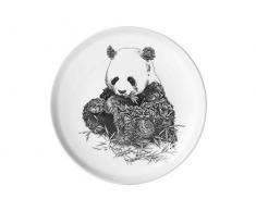 Maxwell & Williams DX0377 Marini Ferlazzo Teller Giant Panda, aus Bone China Porzellan, Schwarz, Weiß, in Geschenkbox