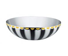 Alessi Circus Schale, Edelstahl, Silber, 32 x 32 x 9.5 cm