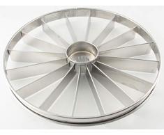 FMprofessional Tortenteiler, Edelstahl, Silber, 50 x 50 x 20 cm