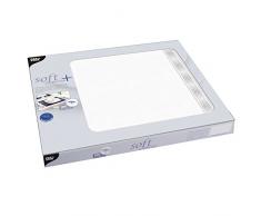 Papstar, 100 Tischsets, stoffähnlich, Vlies soft selection plus 30 cm x 40 cm weiss Gourmet, #84956