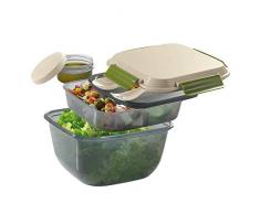 Cilio Box-KP0000158410 Lunch Box, Kunststoff, Silver, One Size