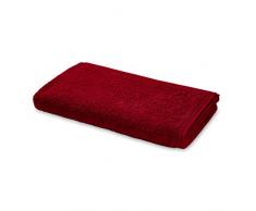 möve Superwuschel Saunatuch 80 x 200 cm aus 100% Baumwolle, ruby