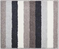 Grund Badteppich 100% Polyacryl, ultra soft, rutschfest, ÖKO-TEX-zertifiziert, 5 Jahre Garantie, BARCELONA, WC-Vorlage o.A. 50x60 cm, taupe