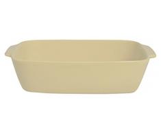 Excelsa Leidenschaft Farbe Auflaufform rechteckig, Keramik 26x17x7 cm cremefarben