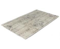 Kleine Wolke Badteppich, Silbergrau, 70 x 120 cm