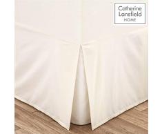 Catherine Lansfield Bettvolant, Creme Doppelbett