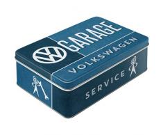 Nostalgic-Art Vorratsdose, Stoff, Volkswagen Garage, 18 x 16 x 7 cm