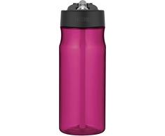 THERMOS 4011.244.053 Trinkflasche Tritan Straw, Kunststoff Magenta 0,53 l, BPA-Free