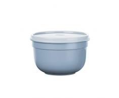 Emsa N1080900 Superline Frischhaltedose, Schüssel: Kunststoff (PP), Puderblau 16,5 x 16,5 x 10,6 cm, 1,25 L