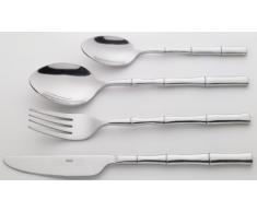 Jean Dubost Créations 89700.24 24-Bambus Besteckset aus Edelstahl