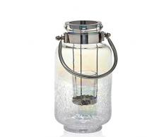 Yankee Candle Romance Laterne, Glas, Transparent, 12 x 12 x 25 cm