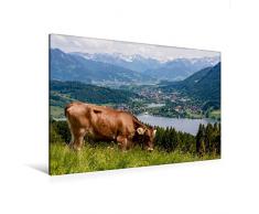Premium Textil-Leinwand 120 x 80 cm Quer-Format Oberallgäuer Landschaft | Wandbild, HD-Bild auf Keilrahmen, Fertigbild auf hochwertigem Vlies, Leinwanddruck von Thomas Klinder
