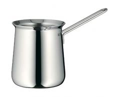 WMF Gourmet Mokkakännchen 680 ml, Mokkakanne für 12 Tassen geeignet, Cromargan Edelstahl poliert, spülmaschinengeeignet