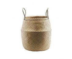 House Doctor Korb Tanger, Natur, 42 x 42 cm