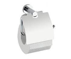 Wenko 19356100 Toilettenpapierhalter Valente mit Deckel