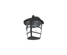 EGLO 93098 Laterne, Aluminium, E27, schwarz