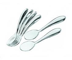 Guzzini Art & Kaffee Kaffeelöffel, transparent, 6 Stück